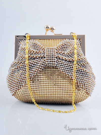 Клатч Mucchi, цвет цвет золотистый