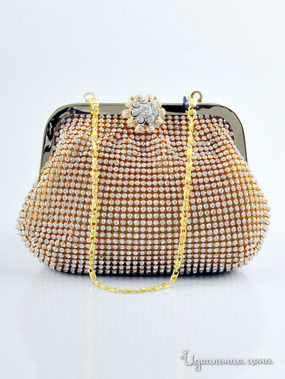 Клатч Mucchi, цвет цвет золотистый