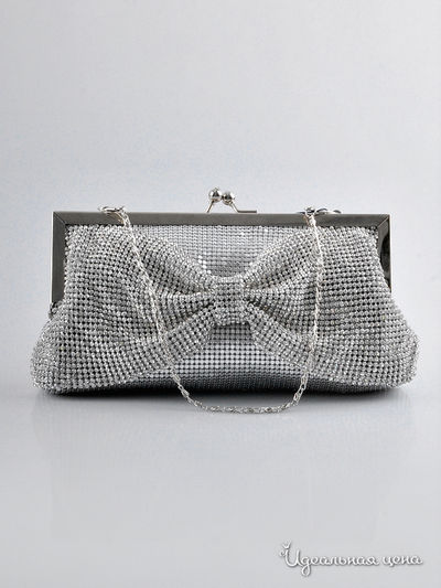Клатч Mucchi, цвет цвет серебренный