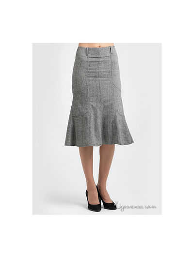Юбка Levall, цвет цвет серый
