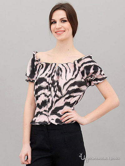 Блузон Levall, цвет цвет розовый / черный