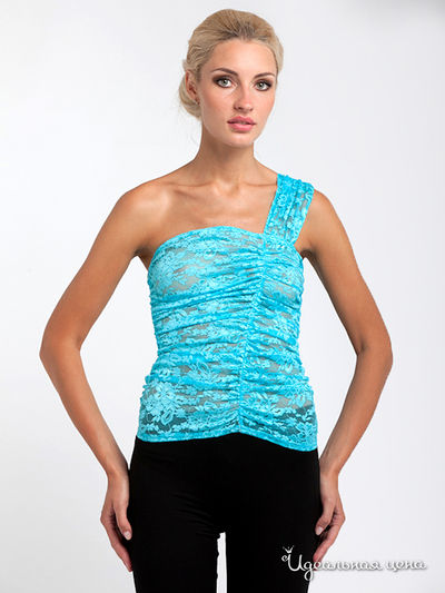 Топ Levall, цвет цвет голубой