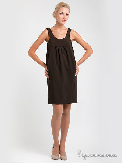 Платье Levall, цвет цвет шоколадный