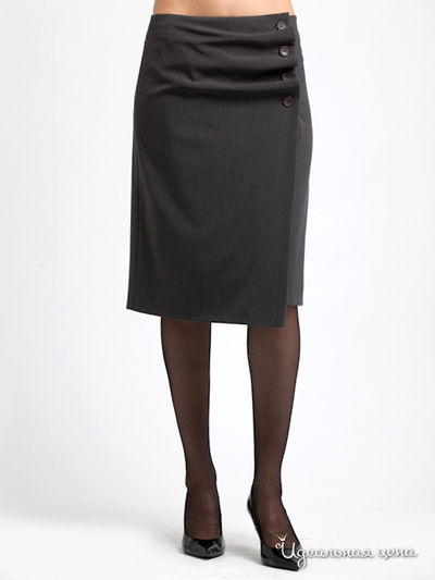 Юбка Levall, цвет цвет темно-серый