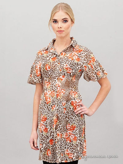 Туника Levall, цвет цвет коричневый