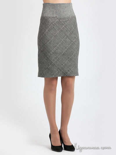 Юбка Levall, цвет цвет серый