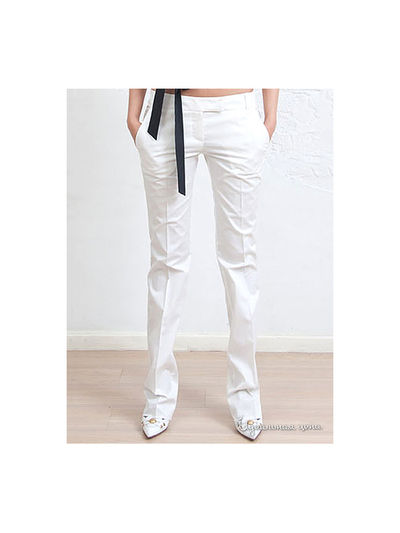 Брюки Levall, цвет цвет белый