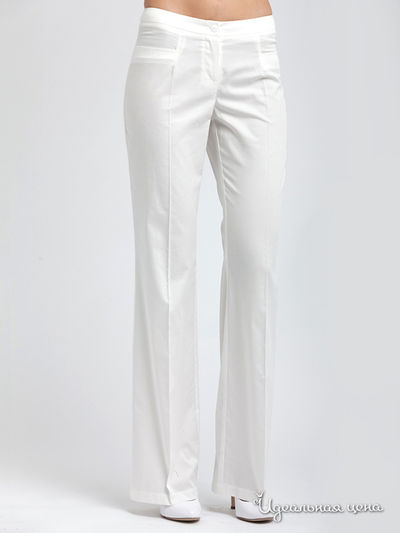 Брюки Levall, цвет цвет белый