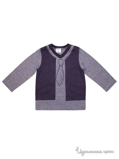 Лонгслив Gemelli Giocoso, цвет цвет серый / фиолетовый