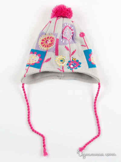 Шапка Maxval, цвет цвет светло-серый