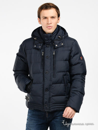 Пуховик Involo, цвет цвет темно-синий