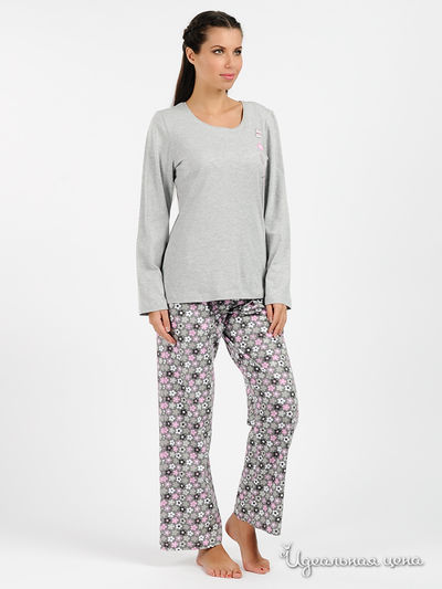 Пижама Muzzy, цвет цвет серый / темно-серый