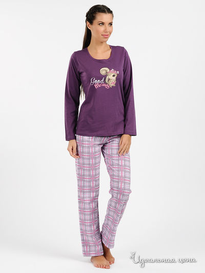 Пижама Muzzy, цвет цвет фиолетовый / сиреневый
