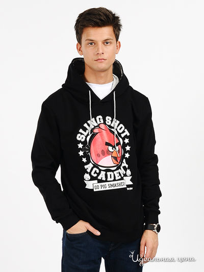 Свитшот Angry Birds, цвет цвет черный