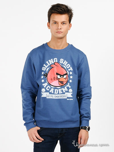 Джемпер Angry Birds, цвет цвет индиго