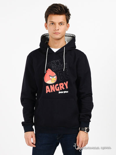 Свитшот Angry Birds, цвет цвет темно-синий