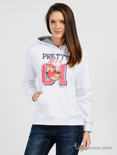 Свитшот Angry Birds, цвет цвет белый