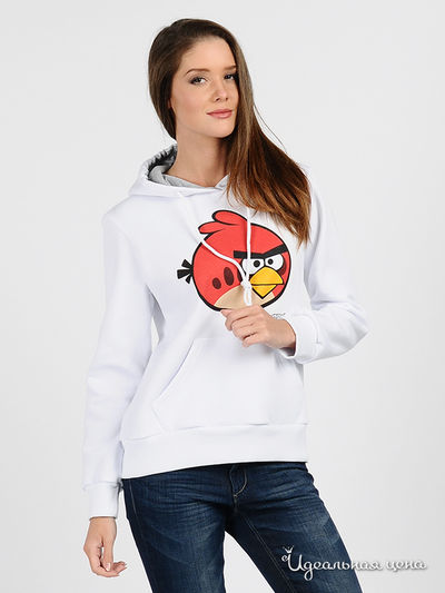 Свитшот Angry Birds, цвет цвет белый