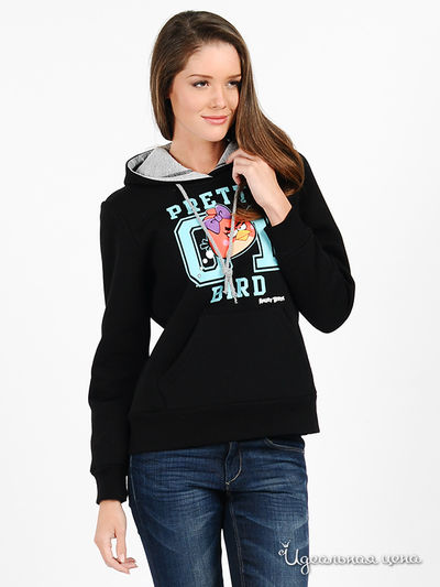 Свитшот Angry Birds, цвет цвет черный