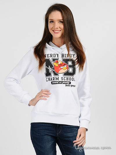 Свитшот Angry Birds, цвет цвет белый