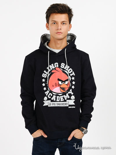 Свитшот Angry Birds, цвет цвет темно-синий