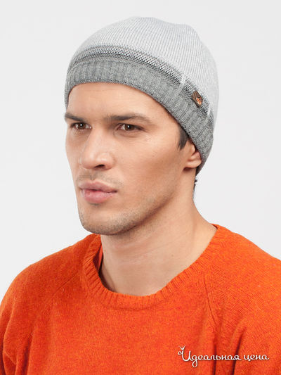 Шапка Maxval, цвет цвет светло-серый