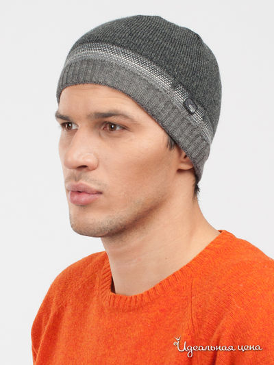 Шапка Maxval, цвет цвет темно-серый