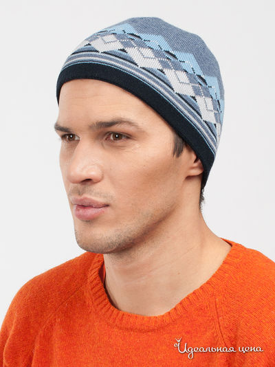 Шапка Maxval, цвет цвет синий меланж