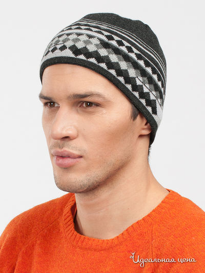 Шапка Maxval, цвет цвет темно-серый