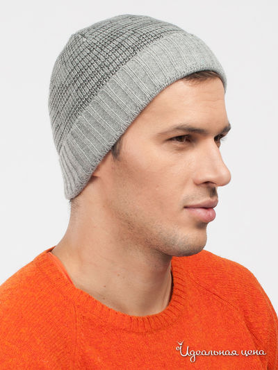 Шапка Maxval, цвет цвет светло-серый