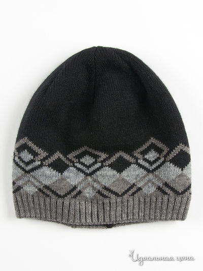 Шапка Maxval, цвет цвет черный / темно-серый