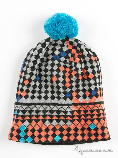 Шапка Maxval, цвет цвет серый / мультиколор