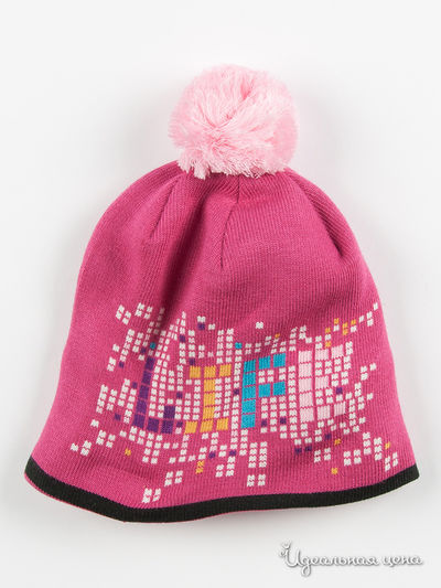 Шапка Maxval, цвет цвет темно-розовый