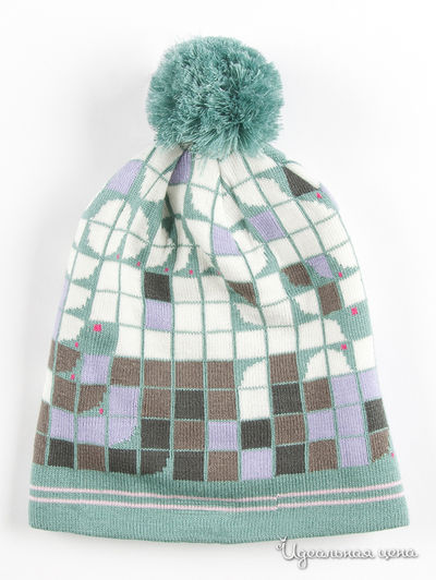 Шапка Maxval, цвет цвет бирюзовый / мультиколор