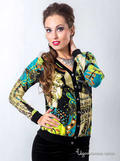 Блуза Wisell, цвет цвет мультиколор