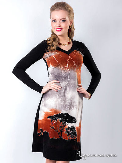 Платье Wisell, цвет цвет черный