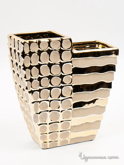 Ваза DEVITA HOME FASHION, цвет цвет золотистый