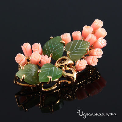 Брошь Esmeralda