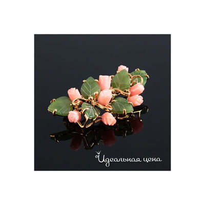 Брошь Esmeralda