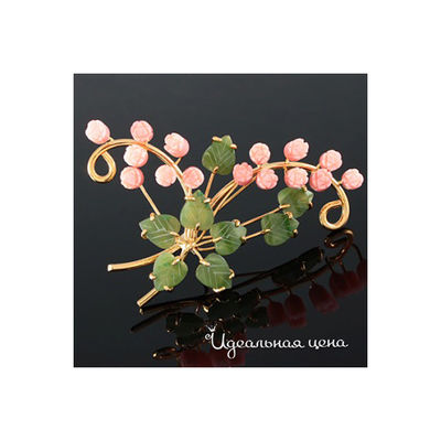 Брошь Esmeralda