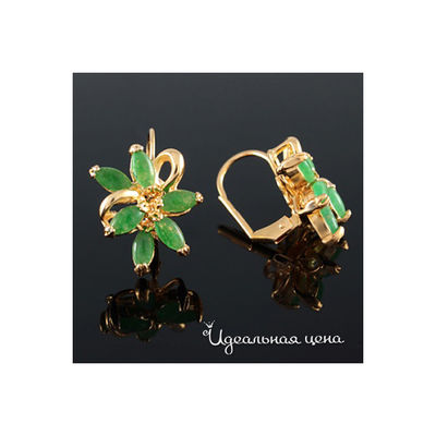 Серьги Esmeralda