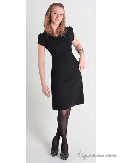 Платье АСА, цвет цвет черный