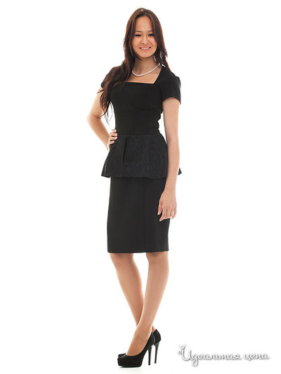 Платье АСА, цвет цвет черный