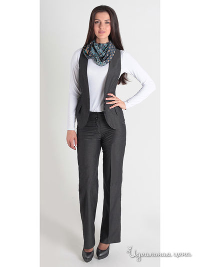 Брюки АСА, цвет цвет серый