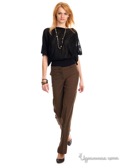 Брюки АСА, цвет цвет коричневый