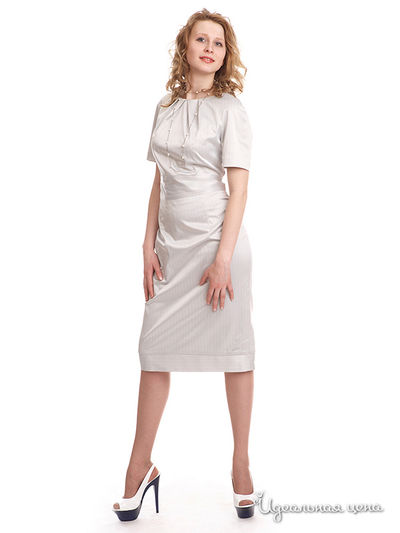 Платье АСА, цвет цвет жемчужный