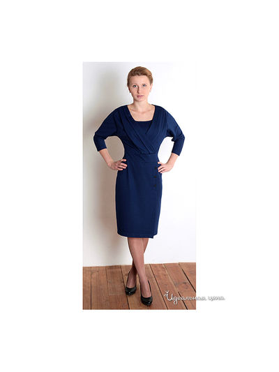 Платье АСА, цвет цвет синий