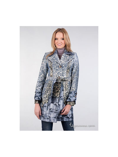 Плащ Alisaline, цвет цвет рыжий / принт леопард