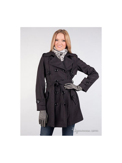 Тренч Alisaline, цвет цвет черный