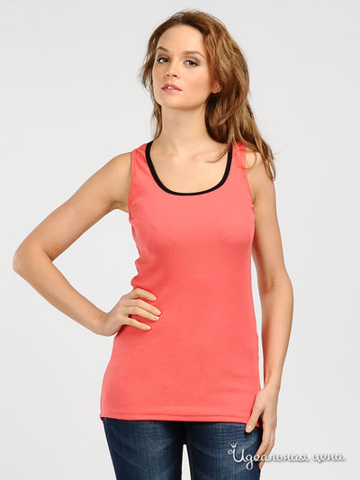 майка-фрак Love&Light, цвет цвет коралловый